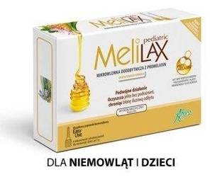 MELILAX Pediatric Mikrowlewka dla dzieci, 6 mikrowlewek doodbytniczych
