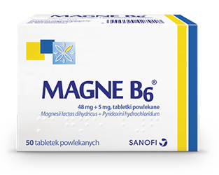 Magne-B6, 50 tabletek powlekanych