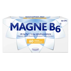 Magne-B6, 60 tabletek powlekanych