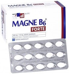 Magne B6 Forte, 60 tabletek powlekanych 