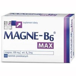 Magne-B6 Max  50 tabletek, 