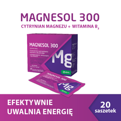 Magnesol 300 granulat do sporządzania roztwór do ustny *20 saszetek