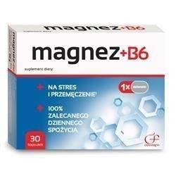 Magnez + B6 , 30 kapsułki