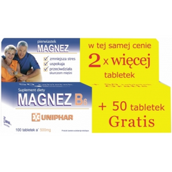 Magnez B6 500 x50 tabletki /DUOPAC/