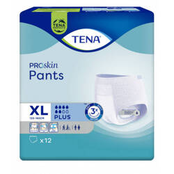 Majtki chłonne TENA Pants ProSkin Plus 12 sztuk