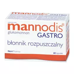 Mannodis GASTRO 500mg 60 kapsułek twardych 