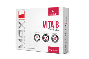 Max Vita B complex, 60 tabletek