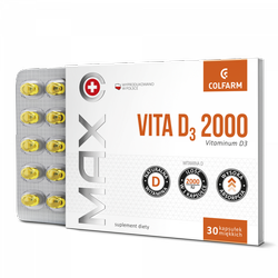 Max Vita D3 2000 30 kapsułek