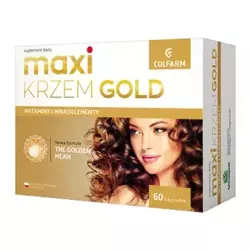 Maxi Krzem Gold 60 kapsułek