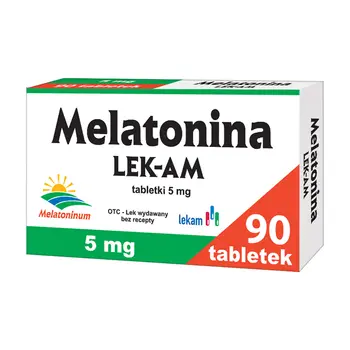 Melatonina LEK-AM tabletki 5 mg, 90 tabletek