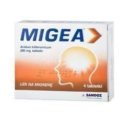 Migea 200 mg, 4 tabletki