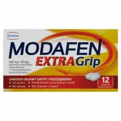 Modafen ExtraGrip, 12 tabletek