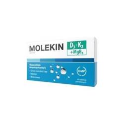 Molekin D3 + K2 + MgB6 60 tabletek powlekanych 