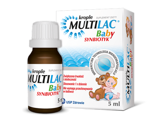 Multilac BABY Synbiotyk Krople 5 ml