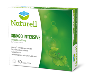 NATURELL Ginko Intensive, 60 tabletek