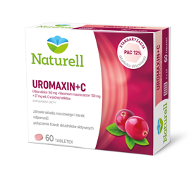 NATURELL Uromaxin + C, 60 tabletek