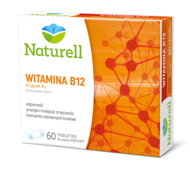 NATURELL Witamina B12, 60 tabletki