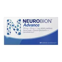 Neurobion Advance 100mg+50mg+1mg, 30 tabletek