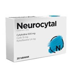 Neurocytal tabletki powlekane, 20 tabletek
