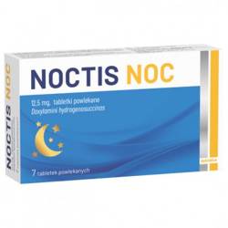 Noctis Noc 0,0125g 7 tabletek powlekanych