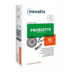 Novativ Probiotyk 5 mld bakterii, 10 kapsułek