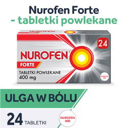 Nurofen Forte, 24 tabletki powlekane