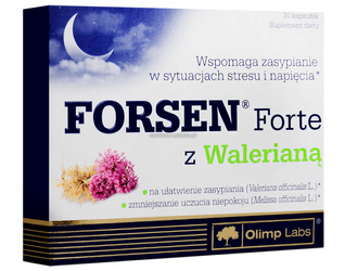OLIMP Forsen Forte z Walerianą, 30 kapsułek