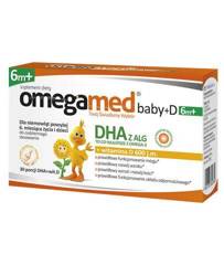 OMEGAMED Baby DHA + Witamina D, 30 kapsułek twist-off