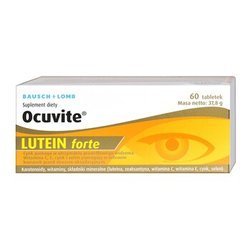 Ocuvite Lutein Forte, 60 tabletek