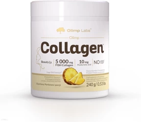 Olimp Collagen o smaku ananasowym Proszek, 240 g