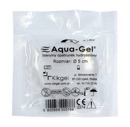 Opatrunek Aqua Gel hydrożelowy okrągły średnica 5cm - 1 sztuka