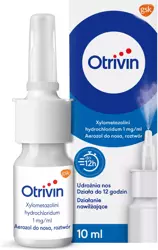 Otrivin 0,1% aerozol do nosa, 10 ml