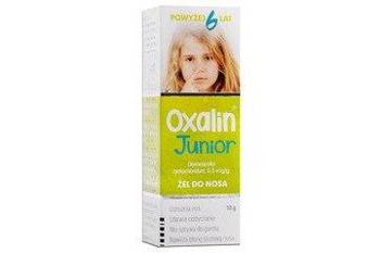 Oxalin Junior żel do nosa 0,5 mg/g 10g