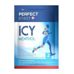 PERFECT Plaster ICY MENTHOL 2 plastry lecznicze.