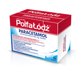 Paracetamol 500mg x 50 tabl.