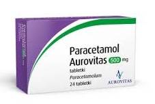 Paracetamol Aurovitas  500mg 24 tabletek