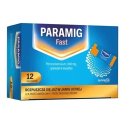 Paramig Fast 500 mg, 12 saszetek