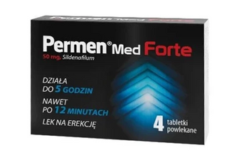 Permen Med Forte tabletki powlekane 50 mg, 4 tabletki