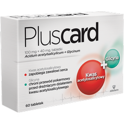 Pluscard tabletki (100mg+40mg), 60 tabletek