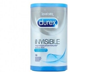 Prezerwatywy Durex Invisible dla większej bliskości 10szt