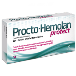 Procto-Hemolan protect czopki, 10sztuk