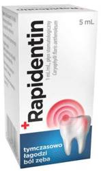 Rapidentin płyn stomatologiczny 1ml/ml, 5 ml