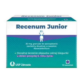 Recenum Junior granulat do sporządzania zawiesiny doustnej 30 mg, 10 saszetek