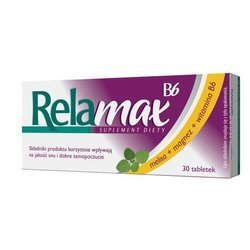 Relamax B6  30 tabletek powlekanych
