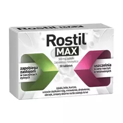 Rostil Max tabl. 500 mg, 30 tabletek