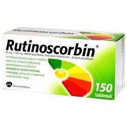 Rutinoscorbin, 150 tabletek powlekane
