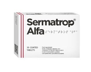 SERMATROP ALFA 30 tabletek powlekanych (37g)