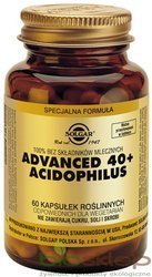 SOLGAR Advanced 40+ Acidophilus, 60 kapsułek 