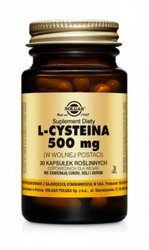 SOLGAR L-cysteina 500 mg 30 kapsułek