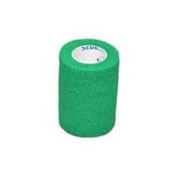 STOKBAN Samoprzylepny bandaż elastyczny zielony, 10cm